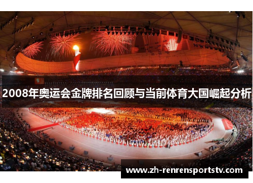 2008年奥运会金牌排名回顾与当前体育大国崛起分析